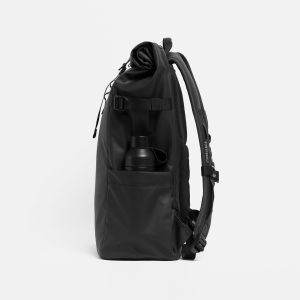 Sac a dos waterproof roll-top noir